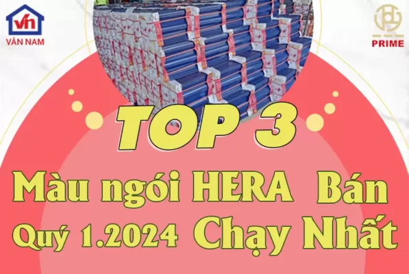 Top 3 Màu Ngói Tráng Men HERA Ưa Dùng Nhất