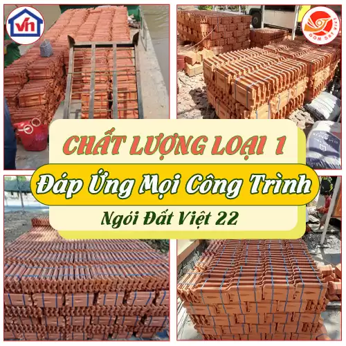 Ngói 22 Đất Việt chất lượng A1